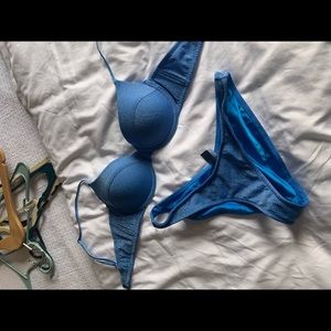 Triangl Romy Marina Sparkle bikini set, Top - M, Bottoms - L